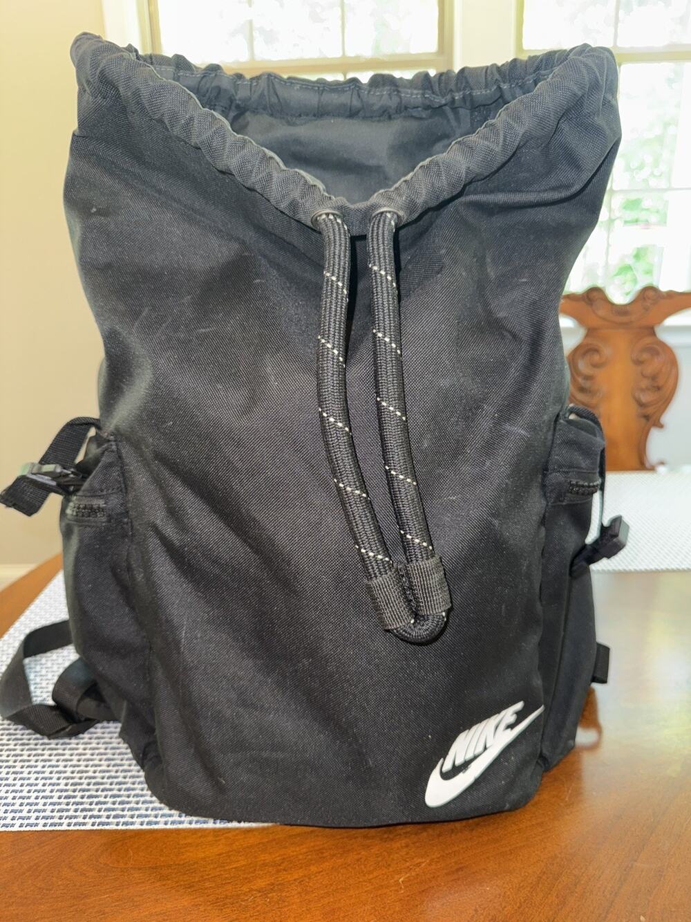 Nike Sportswear Heritage 72 Backpack Black DV3049-010 Unisex School Travel